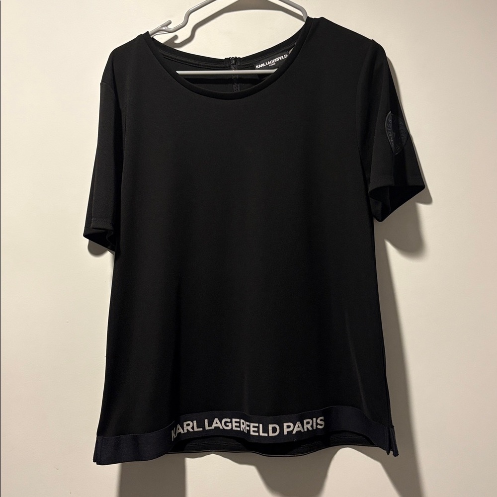 Karl Lagerfeld Blouse Black Size M